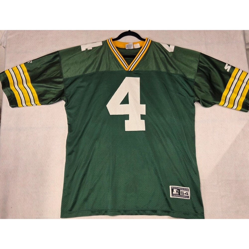 Vintage 90s Starter Brett Favre Green Bay Packers NFL Football Jersey Mens 2XL
